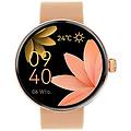 - smartwatch donna elegante salute chiamate bluetooth rosa champagne