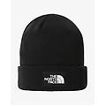 gorro dock worker recycled nero logo bianco