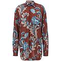camicia foliage floreale