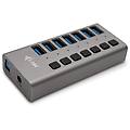 i-tec u3chargehub7 caricabatterie per dispositivi mobili universale grigio ac interno