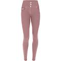 pantaloni push up wr. up vita media tessuto navetta tinto in capo nostalgia rose donna small