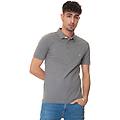 polo manica corta grigio
