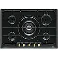 - piano cottura pn750ruv a gas 5 fuochi gas colore nero