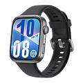 watch fit 4 / cassa in alluminio e cinturino nero / fino a 10 giorni di autonomia e compatibile con