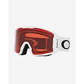 maschera line miner xm matte white con lente prizm snow rose