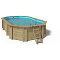 - piscina in legno 5 86x3 86 h. 1 32 m con filtrazione