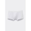 boxer in microfibra con logo uomo bianco taglia 7
