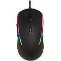 mouse gaming ergonomico sensore pixart 3360 12000 dpi 6 pulsanti programmabili rgb dinamico nero