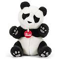 peluche panda kevin (16x12x21cm) classic bianco e nero 26515