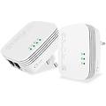 kit powerline wi-fi 600 mini adattatori powerline/plc 600 mbit/s