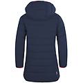 girls stavanger coat giacca trekking bambina blue/pink 164