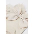 calze con fiocco in cotone donna bianco tu