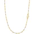 collana uomo oro giallo bianco gl100769