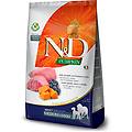 n&d grain free pumpkin adult medium/maxi agnello e mirtillo 12 kg croccantini per cani 1&deg;