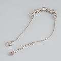 bracciale silver elegance argento rodiato cubic zirconia collezione silver elegance bianco