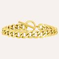 bracciale catena radiance acciaio dorato collezione radiance giallo