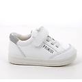 sneakers da bambino bianco con strap taglia 18