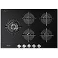 piano cottura nsl575dncm a gas 5 fuochi gas colore nero