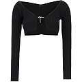 cardigan cropped 'le maille pralu'