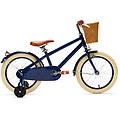 retro 16 pollici blu – bicicletta per bambini con cestino
