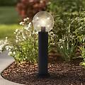 lampioncino dangan trasparente altezza 60 cm vetro metallo