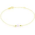 bracciale gabrielle oro giallo perla d'acqua dolce collezione gabrielle oro giallo