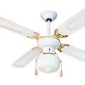 ventilatore da soffitto trapani bianco d. 107 cm