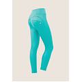 pantaloni push up wr. up 7/8 superskinny vita alta similpelle ipanema donna large