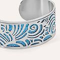 bangle lady shine acciaio collezione lady shine bianco