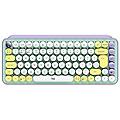 pop keys tastiera meccanica wireless con tasti emoji personalizzabili layout internazionale qwerty