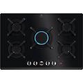 piano cottura da incasso a gas kgg753753k 5 fuochi 75 cm colore nero#consegna in 3 settimane#