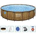 - set piscina power steel 549x122 cm