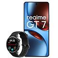 REALME - smartphone bundle gt7 5g (512gb 12gb)-ice sense blue