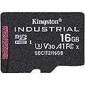 KINGSTON 16gb microsdhc industrial c10 a1 pslc card single pack w/o adapter sdcit2/16gbsp
