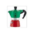 moka la mokina tricolore 1/2 tazza alluminio