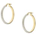 orecchini donna oro giallo bianco gl100987
