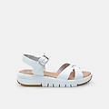 sandali da donna con platform bianco