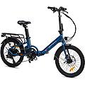 virum step 2025 e-bike pieghevole ultralight 36v 10ah blu zaffiro