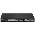 switch di rete 28 porte smb web smart poe+ black gs 5424plc v2 gigabit (1000base-tx)