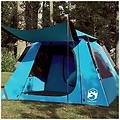 - tenda a cupola da campeggio 4 persone blu a rilascio rapido