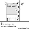 Bosch Pue611bb5j Piano Cottura Ad Induzione 4 Zone Piano In Vetro Ceramica Nero