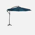 ombrellone rotondo offset 300cm. blu