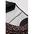 body manica lunga in modal sensual attitude donna stampa taglia s