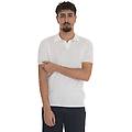 polo in maglina bianco
