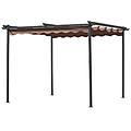 - pergola con struttura in alluminio 300x300x220h