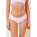slip con drappeggio costume indonesia donna bianco m
