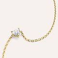 bracciale punto luce claire oro giallo cubic zirconia collezione claire oro giallo