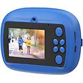 kidscamprint blu fotocamera instantanea per bambini