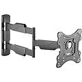 lcd16 supporto staffa per tv per 22 24 26 28 32 40 42 pollici 61 cm dalla parete nero