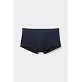 boxer in cotone superior con logo uomo blu taglia 4